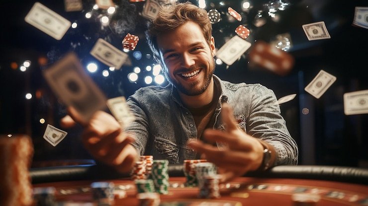 Pengalaman interaktif di meja Lightning Baccarat summertime